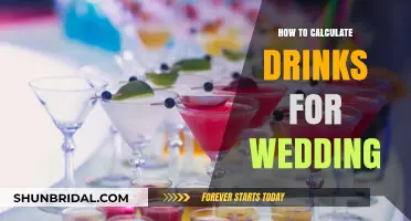 Perfect Pour: Calculating Wedding Drinks for Your Big Day