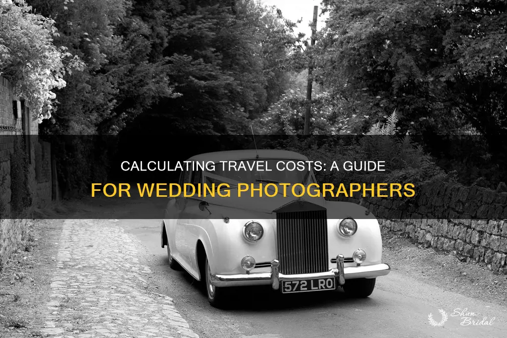 how to calculate driving cost for wedding photographers