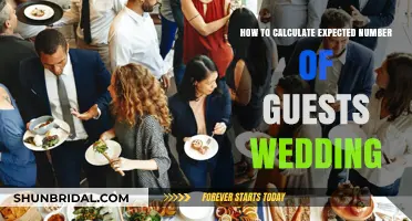 Mastering Wedding Guest Estimates: Calculate Your Expected Attendance Effortlessly