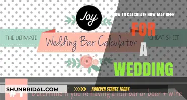 Calculating Beer Quantities for Your Wedding: A Practical Guide