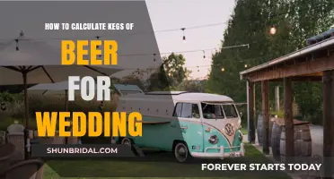 Perfect Pour: Calculating Kegs of Beer for Your Wedding Reception