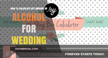 Perfect Pour: Calculating Wedding Alcohol Quantities for Your Big Day