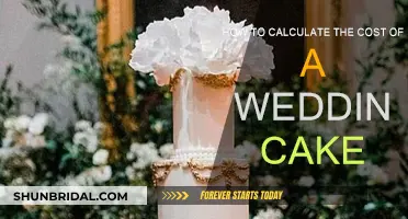 Calculating Wedding Cake Costs: A Simple Guide