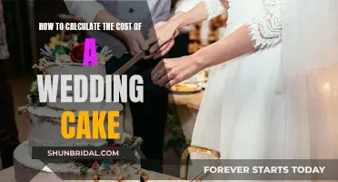 Calculating Wedding Cake Costs: A Simple Guide
