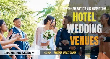 Smartly Calculating Tips and Gratuities for Hotel Wedding Venues