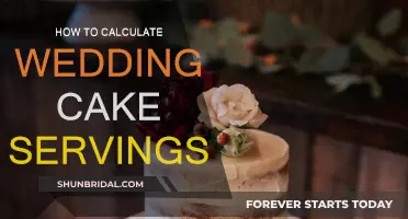 Wedding Cake Servings: Calculating the Perfect Amount