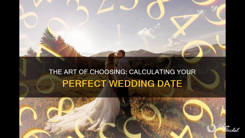 how to calculate wedding date