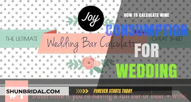 Perfect Pour: Calculating Wine Consumption for Your Wedding Celebration