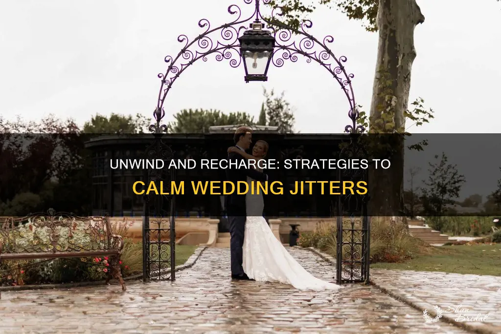 how to calm down from wedding planning