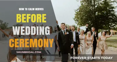 Calm Before the Vows: Simple Strategies to Ease Wedding Jitters