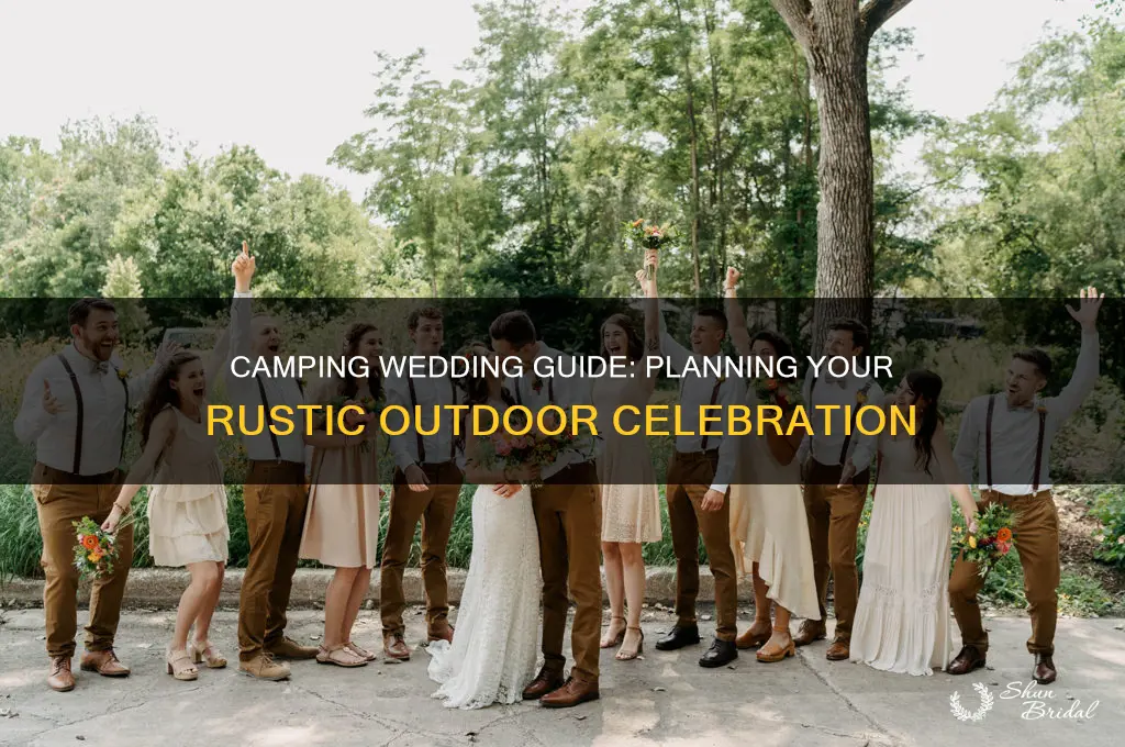 how to camping wedding