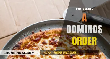 Cancelling a Domino's Order: A Quick Guide