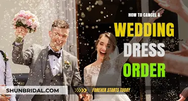 Canceling Your Wedding Dress Order: What You Need to Know