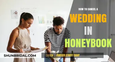 Canceling Your Wedding in Honeybook: A Step-by-Step Guide