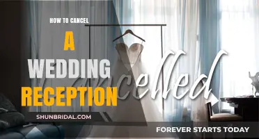 Cancelling Your Wedding Reception: A Step-by-Step Guide