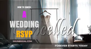 Canceling a Wedding RSVP: The Right Way