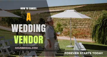 Canceling a Wedding Vendor: A Step-by-Step Guide to Navigating the Process