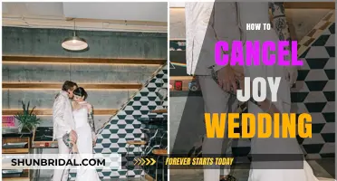 Canceling Joy Wedding: A Step-by-Step Guide to Hassle-Free Cancellation