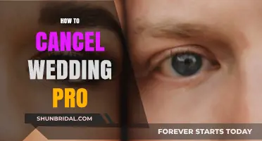 Canceling Wedding Pro: A Step-by-Step Guide to Hassle-Free Termination