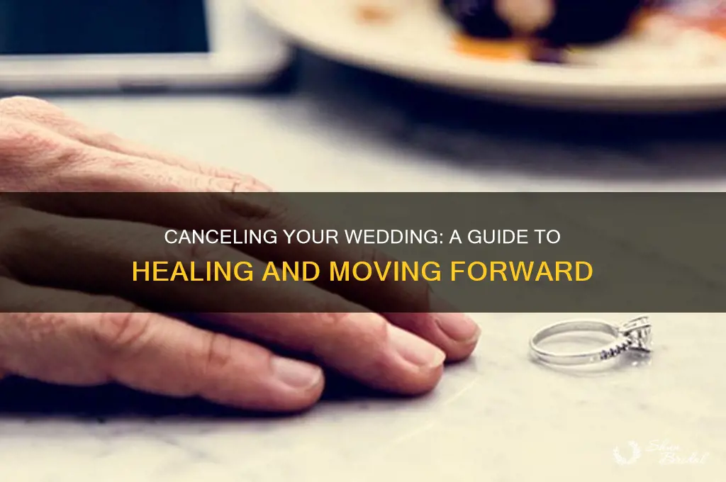 how to cancel your wedding and survive