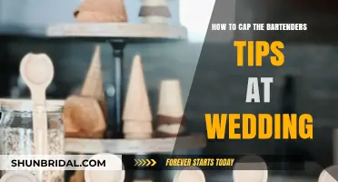 Capping Bartender Tips at Your Wedding: A Polite and Practical Guide