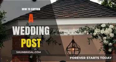 Crafting the Perfect Wedding Post Caption: Tips and Ideas