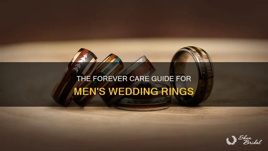 how to care for mens wedding ring
