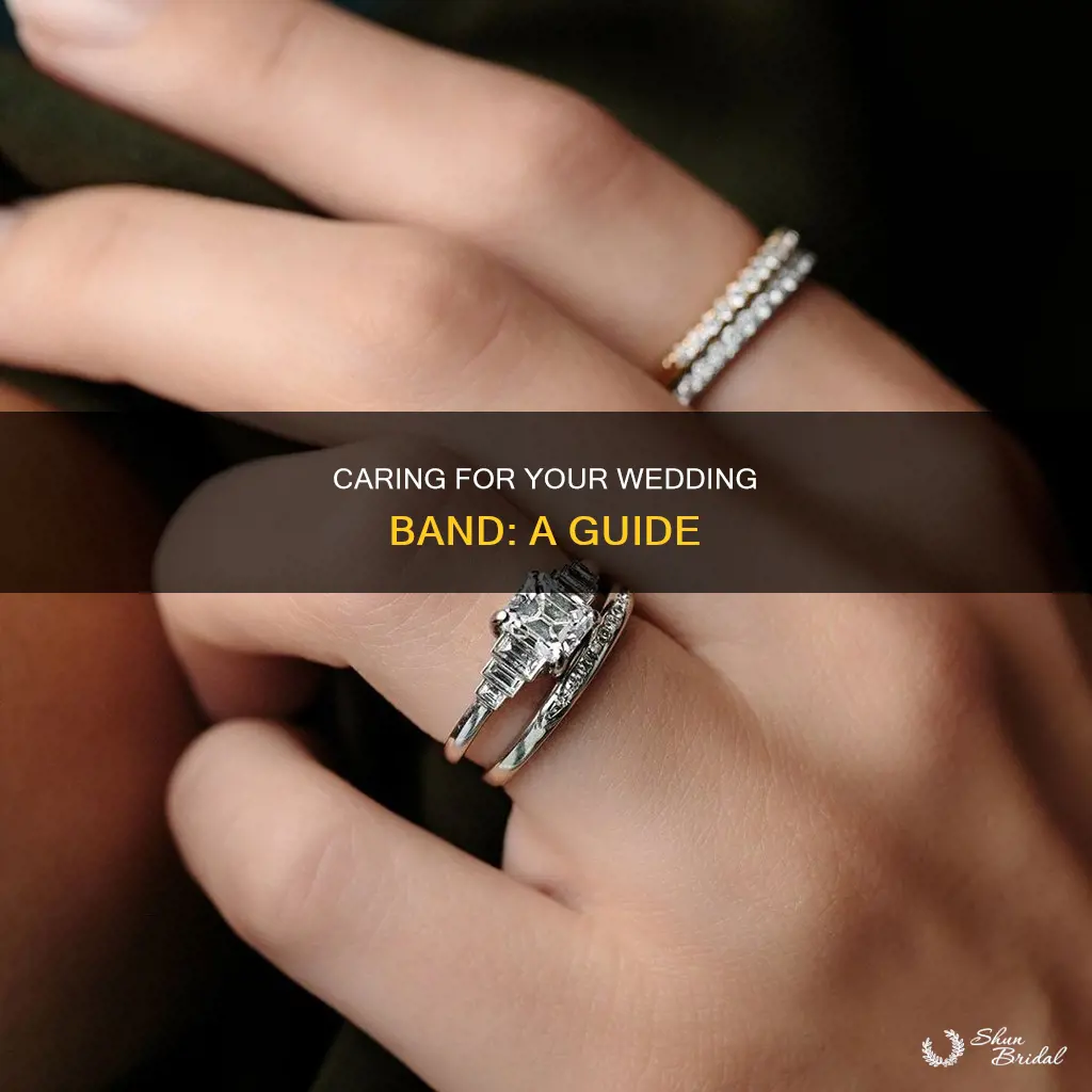 how to care for wedding band