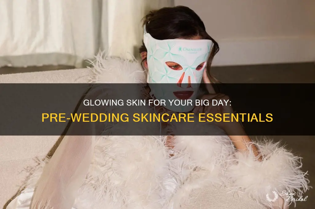 how to care skin before wedding
