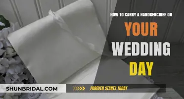 Elegant Ways to Carry a Handkerchief on Your Wedding Day