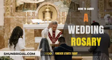 Elegant Ways to Carry a Wedding Rosary on Your Special Day