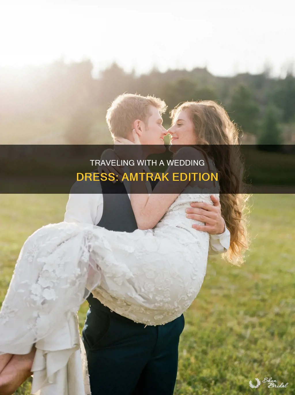 how to carry wedding dress in amtrak