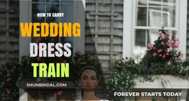 Mastering the Art of Carrying Your Wedding Dress Train