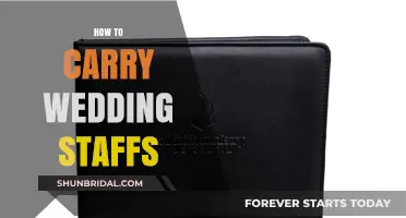 Mastering the Art of Carrying Wedding Essentials with Ease and Grace