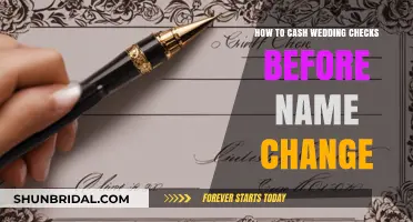 Cashing Wedding Checks Before Your Name Change: A Simple Guide