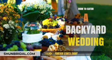 Backyard Wedding Catering: Tips for a Memorable DIY Celebration