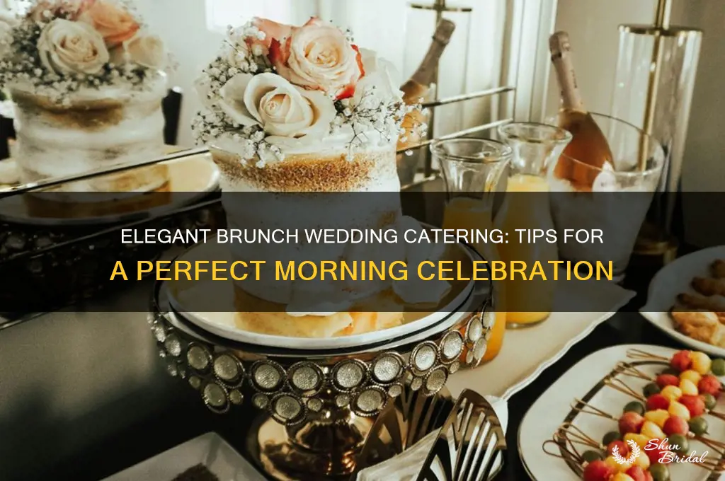 how to cater a brunch wedding