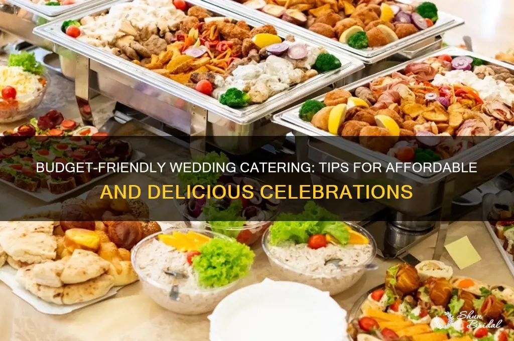 how to cater a wedding cheap