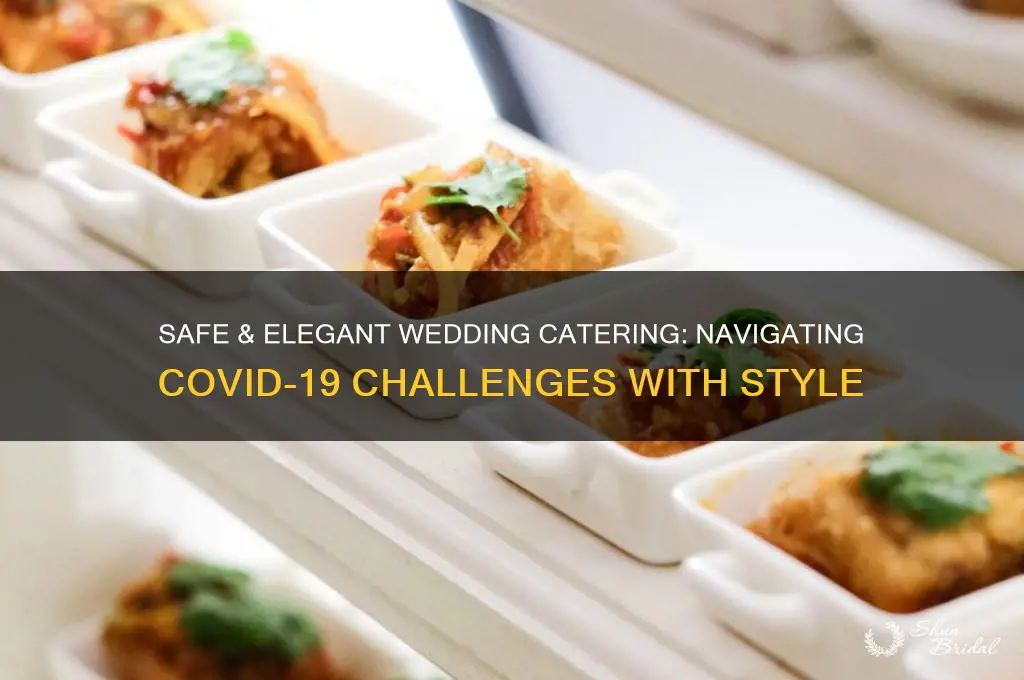 how to cater a wedding during covid