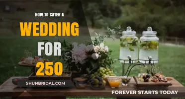 Catering a Wedding for 250: Tips, Tricks, and Planning Essentials