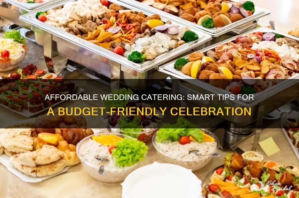 how to cater a wedding on a budget