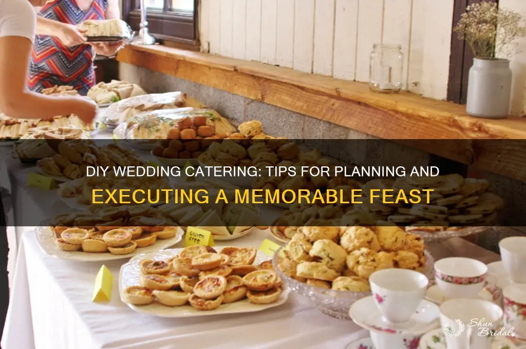 how to cater a wedding yourself