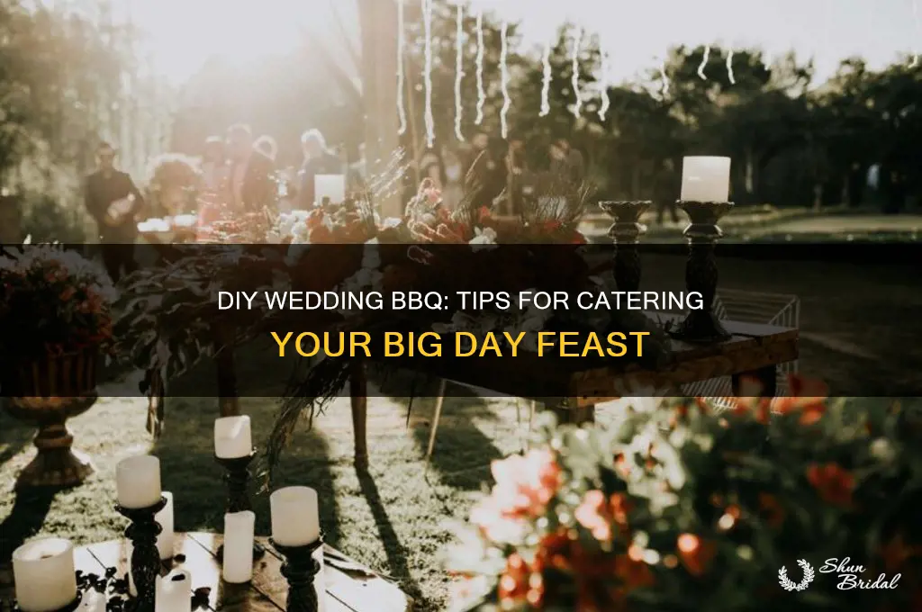 how to cater your own wedding bbq