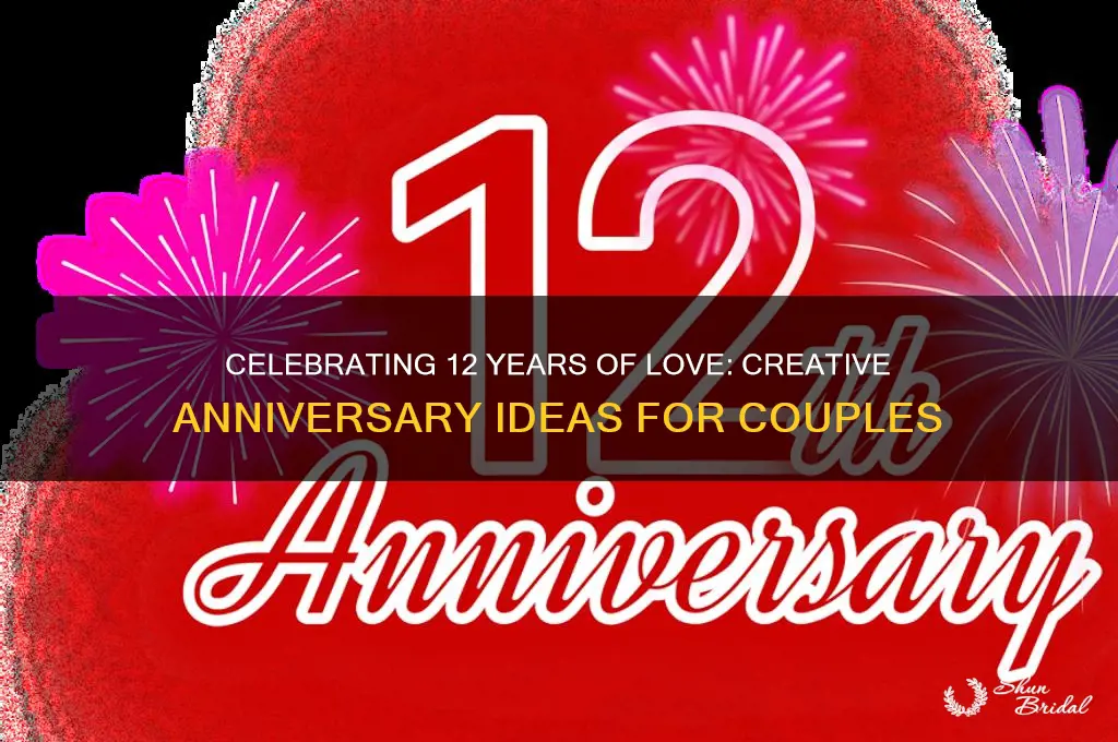 how to celebrate 12 year wedding anniversary