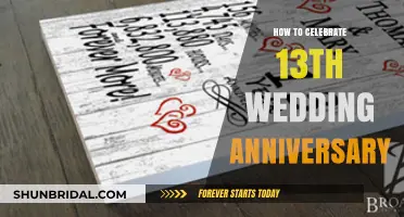 Celebrate 13 Years of Love: Unique Wedding Anniversary Ideas