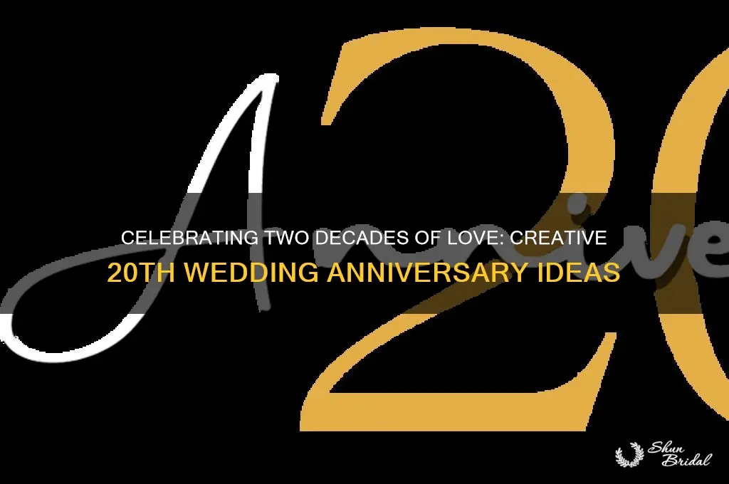 how to celebrate 20 year wedding anniversary