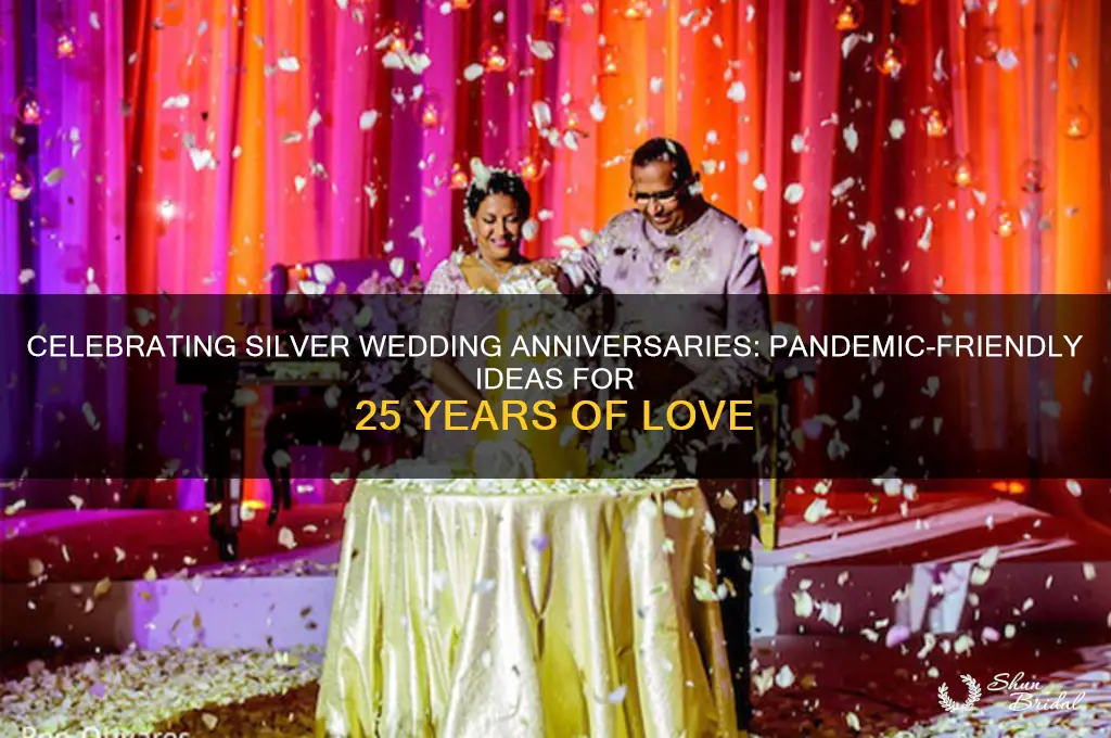 how to celebrate 25th wedding anniversary during pandemic