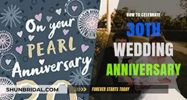 Celebrating Three Decades of Love: Creative 30th Wedding Anniversary Ideas