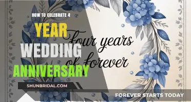 Celebrating Four Years of Love: Creative Wedding Anniversary Ideas