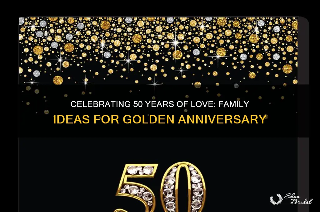 how to celebrate 50th wedding anniversary with family